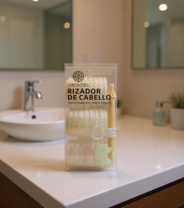 Grenobil Hair Roller 3 Pcs Heatless Plastic Cylinder For Hair Styling - Product Image 2