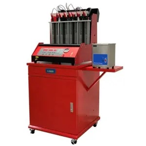 Automotive ultrasonic Fuel Injector Cleaner 6 cylinder fuel injector test and clean machine