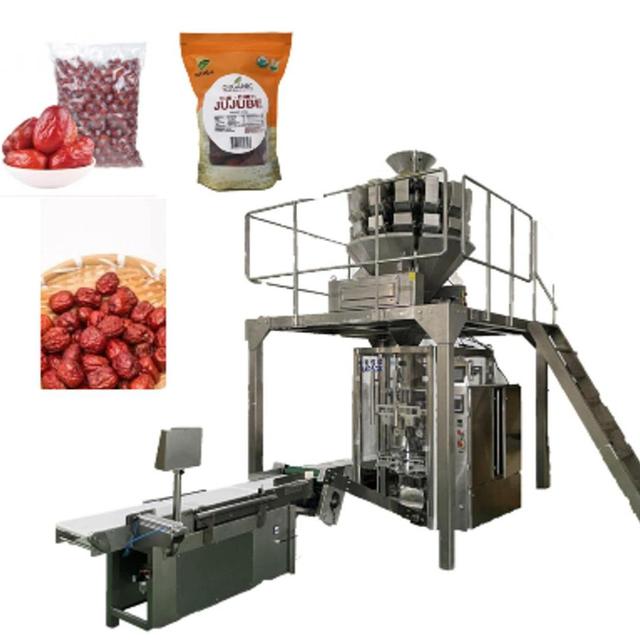 Automatic Bag Forming Filling Weighing Sealing Packing Machine for Red Dates Granule in Factory Price for Sale
