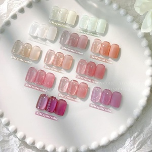High Quality Uv <b>Nail</b> <b>Gel</b> <b>Set</b> 31 Color Ice Transparent Nude Color <b>Nail</b> Display Board Exclusive for <b>Nail</b> Shop - Product Image 4