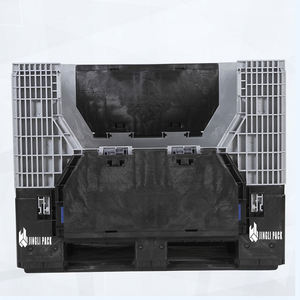 Caja palé de plástico plegable industrial resistente 1200X1000X975mm - Product Image 4