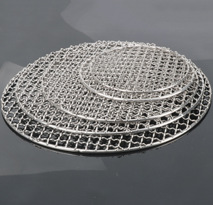 Dùng Một Lần Thép Không Gỉ BBQ Grill Pan Mở Rộng Dây <span class=keywords><strong>Net</strong></span> Lưới Cho Nướng Gà Dệt Kỹ Thuật Hàn Chế Biến - Product Image 5