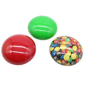 Giáng sinh trứng <span class=keywords><strong>tin</strong></span> có thể nhân vật kẹo lưu trữ chơi Canister nhà máy OEM - Product Image 2