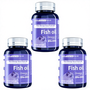 Suplemento Líquido de Alta Pureza OMEGA-3 EPA+DHA para el Apoyo Inmunológico y la Salud Urinaria para Perros y Gatos (Peces Pequeños de Aguas Profundas OEM/ODM) - Product Image 1