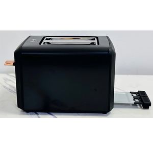 2 Slice Smart Touch Control <strong>Toaster</strong>, <strong>Black</strong> &amp; Rose <strong>Gold</strong> Digital LCD Display <strong>Toaster</strong>, 12 Preset Menu Breakfast Bread Bagel <strong>Toaster</strong> - Product Image 3