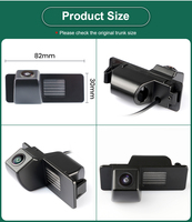 Caméra de recul AHD 1080P GreenYi pour Chevrolet Trax Aveo Cruze avec lignes dynamiques