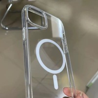 Casing ponsel untuk iphone 16 17 15 14 13 12Pro Max, casing ponsel transparan kualitas tinggi dengan warna kuning, casing ponsel bening kualitas tinggi