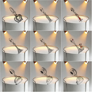 Venta al por mayor Fitpandoraer Colgante de Plata <span class=keywords><strong>925</strong></span> con Zirconia en Forma de Corazón, Colgante DIY Candado Eterno 760088c01 791082 790930 - Product Image 6