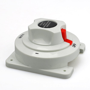 Interruptor de batería dual de 12-36 V con carcasa de plástico para apagado y aislamiento de energía en coches, barcos, camiones y vehículos recreativos - Product Image 1