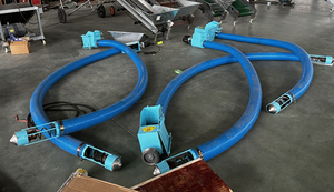 Thiết kế mới tiết kiệm năng lượng linh hoạt xoắn ốc vít băng tải hạt cát xi măng lúa mì đậu nành bụi tải và truyền đạt - Product Image 4