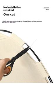 Tienda de campaña universal de moda para mascotas, tienda de campaña portátil para acampar al aire libre, lona lavable con cubierta extraíble para gatos y perros - Product Image 6