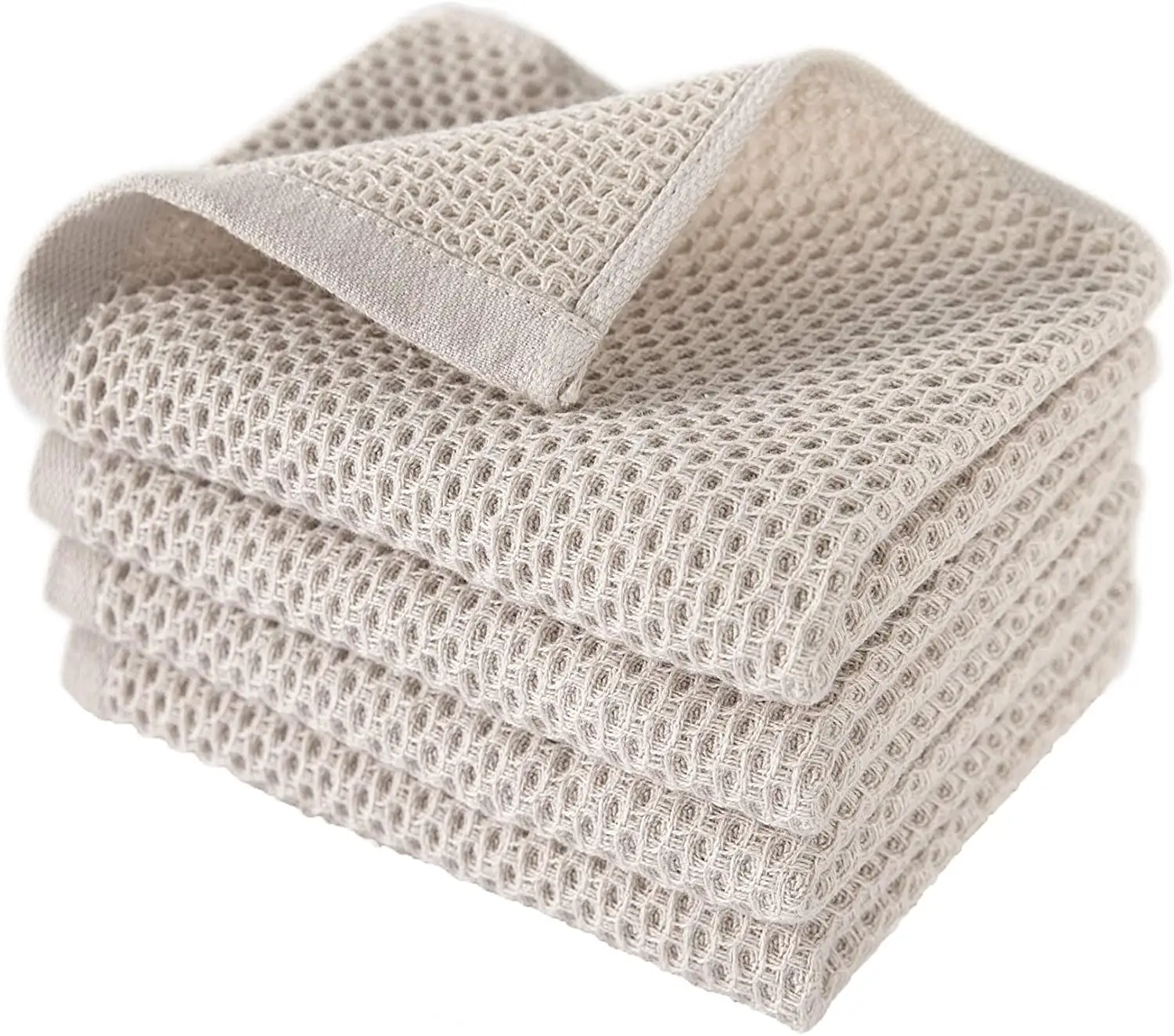 Wholesale polyester microfiber waffle weave bath premium towel