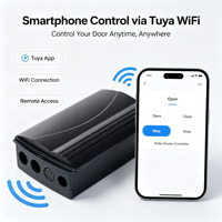 Carte de commande à distance WIFI Tuya AC230V pour moteur central de volet roulant