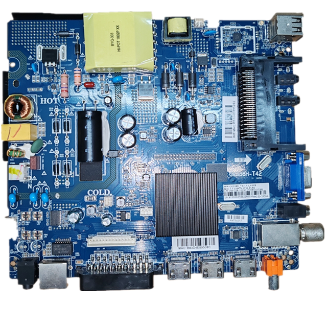 CV338H-T42 Network WiFi TV Motherboard Dual Core HD with Remote Control