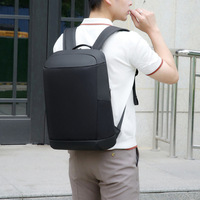 Sac à dos pour ordinateur portable professionnel imperméable AI-MICH avec logo personnalisé, sac pour ordinateur portable de 15,6 pouces pour le bureau, les voyages, cadeau d'entreprise