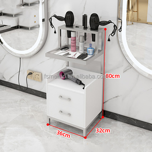 सुंदर और सुरुचिपूर्ण हज्जाम की दुकान सैलून उपकरण और कीमतों स्टेनलेस स्टील फ्रेम हज्जाम की दुकान सैलून ट्राली - Product Image 6