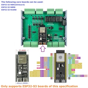 Lập trình IOT hộp điều khiển ESP32 S3 Board mở rộng kỹ thuật số Analog IO Wifi Relay chuyển đổi cho <span class=keywords><strong>Arduino</strong></span> PLC nhà thông minh IOT - Product Image 6