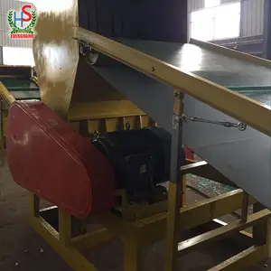 New type recycling plastic bottle PET piece bottle crusher recycling machine