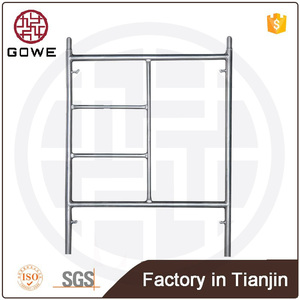 Thiết kế công nghiệp mạ kẽm h-khung thép nặng giai đoạn nhanh giàn giáo cho ứng dụng khách sạn - Product Image 3