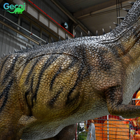 Modèle de dinosaure Tyrannosaurus géant animatronique Gecai Dino Park à vendre pour centre commercial, parc d'attractions, zone scénique