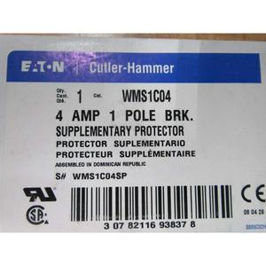 Protector suplementario Eaton Cutler-Hammer WMS1C04 6A de 1 polo para disyuntor, montaje enchufable - Product Image 2