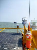 Anémomètre marin à bas prix RS485 0-60m/s, instrument de station météo ultrasonique 2 en 1 pour la vitesse et la direction du vent, anémomètre pour bateau