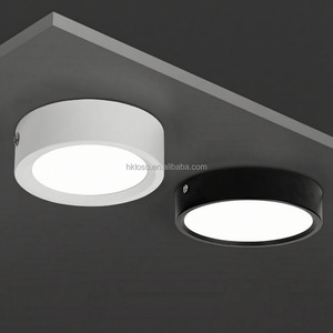 Luminaria LED de Techo de Alta Luminosidad para Comercios, Hoteles, Oficinas y Tiendas, Blanca y Negra, 7W 9W 12W 18W, Montaje en Superficie - Product Image 4