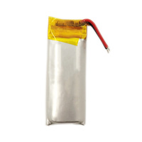 Batterie KC 3.7V, batterie Lipo personnalisée 300mAh, batterie lithium-ion QS801630 pour petits appareils intelligents