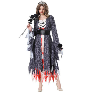 Disfraz de Novia Fantasma para Mujer Adulta, Disfraz de Princesa para Halloween, Conjunto de Ropa para Juego de Roles, Primavera 2025 - Product Image 4