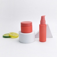 Pot de crème en verre opale de 60g 50g 30g 30ml 50ml et bouteille de pompe de lotion pour l'emballage cosmétique de luxe de soins de la peau