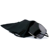 Étui à lunettes et lunettes de soleil en microfibre imprimé personnalisé Housse en tissu doux avec logo Emballage de protection pour lunettes