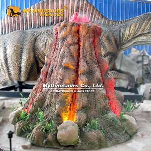 Modèle de <span class=keywords><strong>volcan</strong></span> décoratif en fibre de verre My Dino Mini Golf avec fumée - Product Image 3