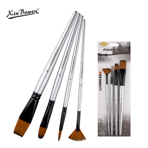 <span class=keywords><strong>Set</strong></span> di <span class=keywords><strong>Pennelli</strong></span> Professionali Xin Bowen, 5 Design in Nylon per <span class=keywords><strong>Pittura</strong></span> Acrilica, Acquerello e Olio, <span class=keywords><strong>Set</strong></span> per Artisti - Product Image 3