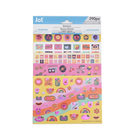 Feuille d'autocollants en papier adhésif personnalisée avec logo, découpée, écologique, recyclable, durable, forte adhérence, inscriptible, motif dessin animé mignon