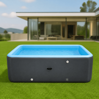 Piscine gonflable portable DWF Drop Stitch, canapé de piscine gonflable, piscine gonflable pour jardin extérieur familial