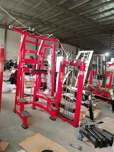 Équipement de musculation, machines à charge par broche, entraînement des pectoraux et des épaules, traction assistée, machine à dips, machine à tractions - Product Image 3