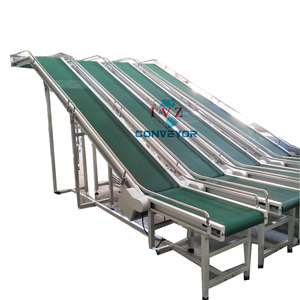 Karton Çanta Yükleme Konveyörü Eğimli Bantlı Konveyör - Product Image 1