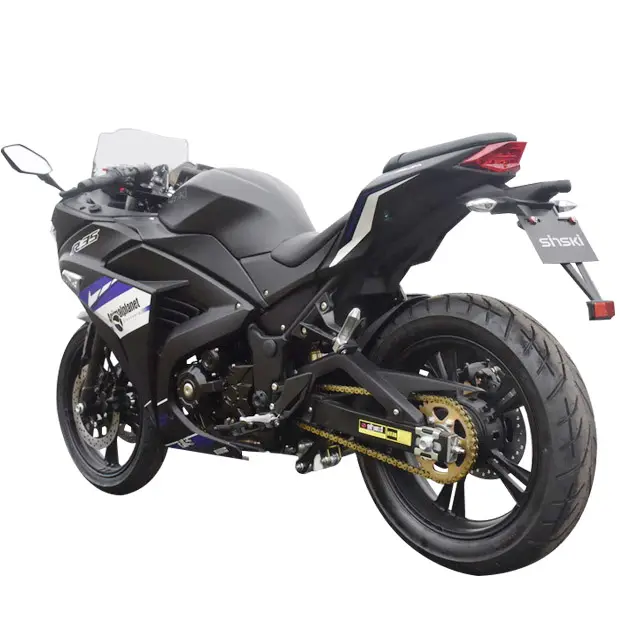 Motocicletas de gás de corrida rápida, 3000w 130 km/h, motor de motocicleta com 150cc e gás 500cc, garantia de qualidade