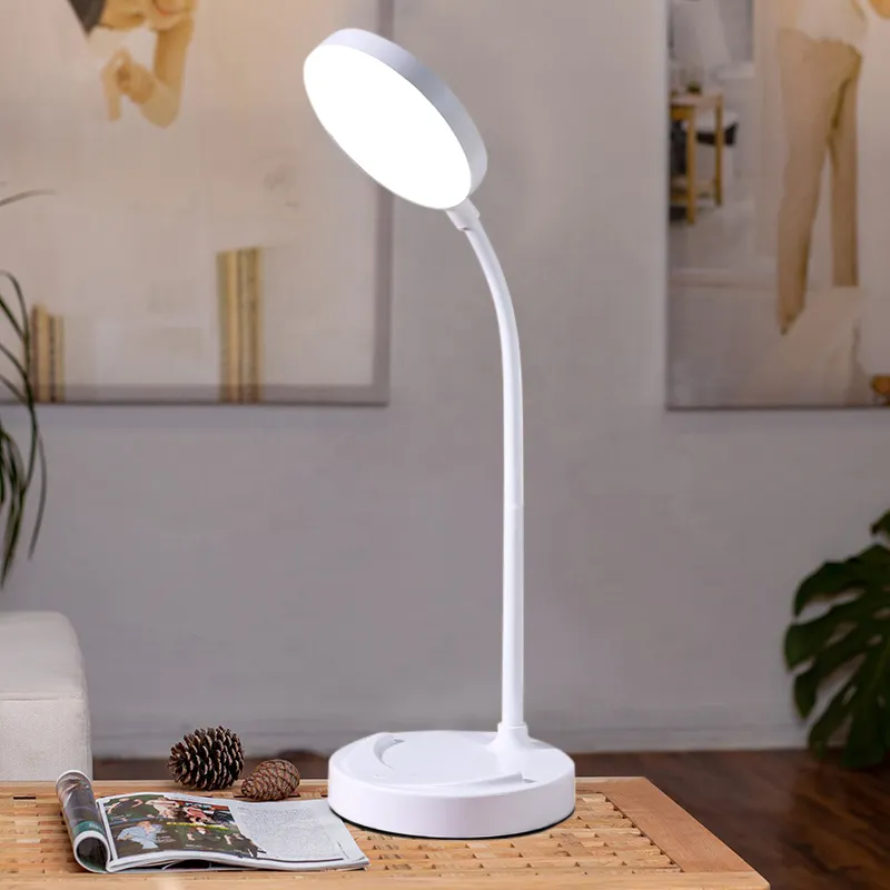 5W LED Folding Desk Lamp book Light Dimming Table Lamp 3 brightness For Study Living Room Reading And Bedroom