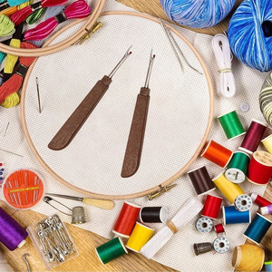 Tailleur accessoires couteau outil coupe-fil couture couture Ripper avec manche en <span class=keywords><strong>bois</strong></span> couleur - Product Image 6