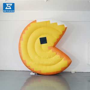 <span class=keywords><strong>Pac</strong></span>-<span class=keywords><strong>Man</strong></span> Inflable Personalizado con Moneda Dorada, Modelo Gigante de <span class=keywords><strong>Pac</strong></span>-<span class=keywords><strong>Man</strong></span> Inflable para Decoración Publicitaria de Eventos al Aire Libre - Product Image 4