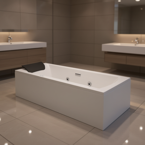 Bañera de Hidromasaje con Marco y Paneles 170x70 cm Modelo Y Idro - Product Image 3