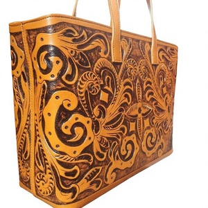 Sac à main en cuir véritable pour femme, bandoulière, fermeture éclair, imperméable, durable, cadeau pour la Saint-Valentin, tendance, BS INTERNATIONAL 3L+ - Product Image 6