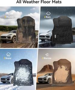 3W TPE <span class=keywords><strong>Tapis</strong></span> <span class=keywords><strong>de</strong></span> <span class=keywords><strong>sol</strong></span> tous temps pour <span class=keywords><strong>Porsche</strong></span> <span class=keywords><strong>Cayenne</strong></span> 2019- 2025 - Product Image 6