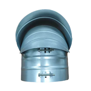 Capot de <span class=keywords><strong>cheminée</strong></span> rond en acier galvanisé de <span class=keywords><strong>150</strong></span> mm - Product Image 2