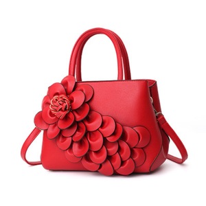 New Korean Style Lady Handbag Ladies Leather <b>Single</b> Shoulder Bags <b>Flower</b> Vase Women's Handbags for Women - Product Image 1
