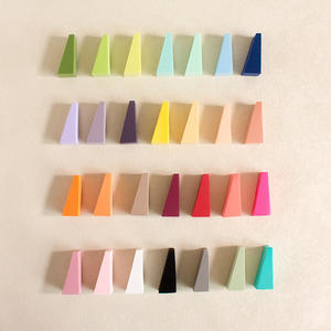 Lot de 100 éponges de maquillage triangulaires HQ, sans latex, pour blender, poudre, ongles, cosmétiques, outil de beauté, éponge faciale - Product Image 1