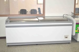 Unité de réfrigération combinée commerciale-congélateur et armoire de réfrigérateur de l'île de dégivrage automatique pour les supermarchés - Product Image 6