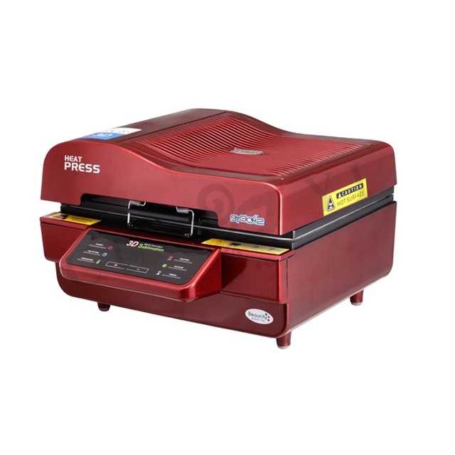 3D Sublimation Vacuum Heat Press Machine for Phone Cases Mugs Plates