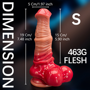 A forma speciale di animale pene cavallo extra Large maschio e femmina masturbatore anale Plug Sex Toy - Product Image 6